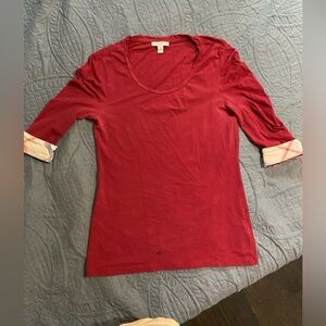 Burberry top (authentic)